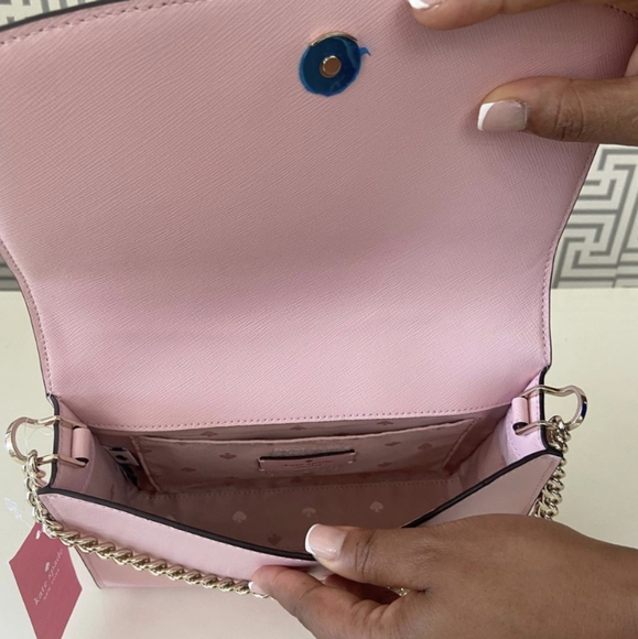 Kate Spade Carson Crossbody Light Crepe/Pink - Picture 2 of 3